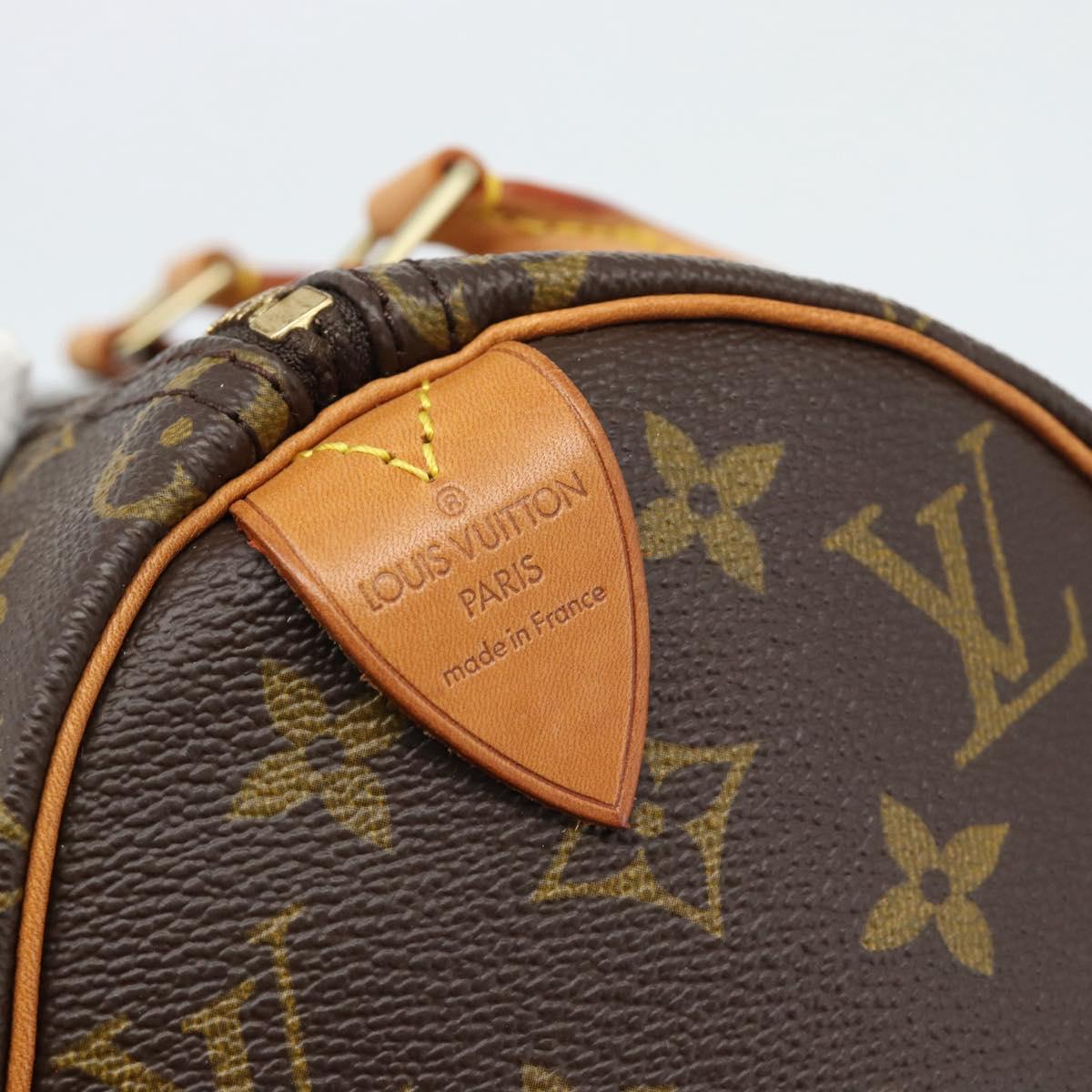 LOUIS VUITTON Monogram Speedy 25 Hand Bag M41528 LV Auth 183616SM