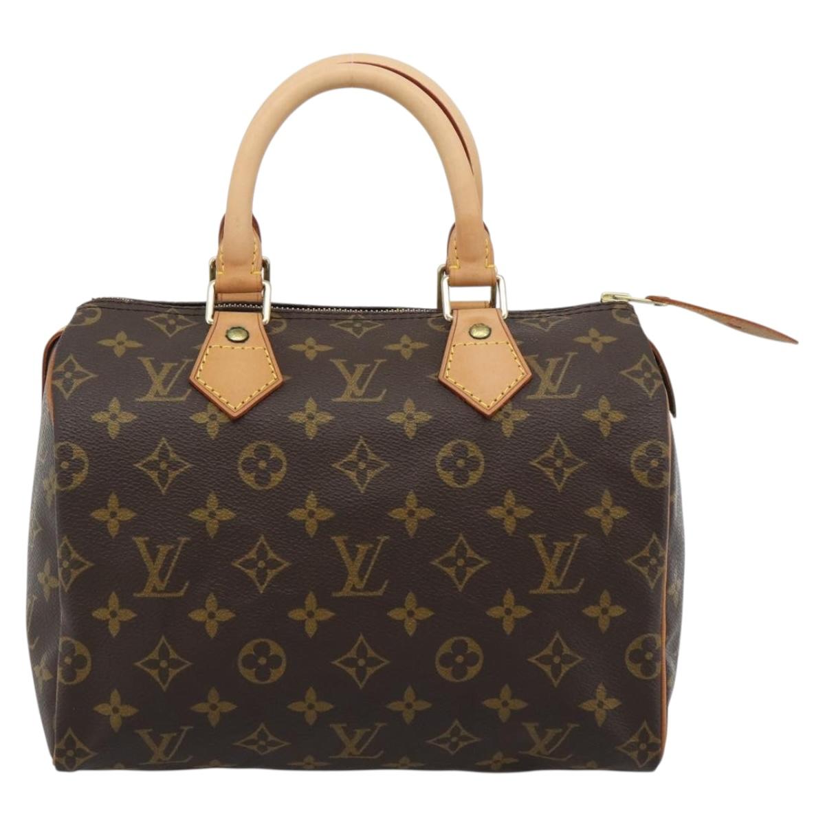 LOUIS VUITTON Monogram Speedy 25 Hand Bag M41528 LV Auth 183616SM