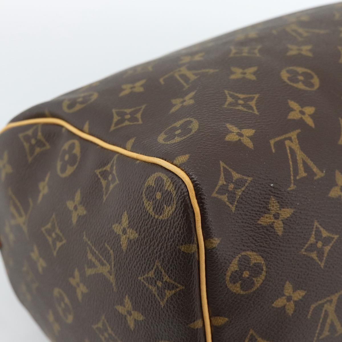LOUIS VUITTON Monogram Speedy 35 Hand Bag M41524 LV Auth 183617V