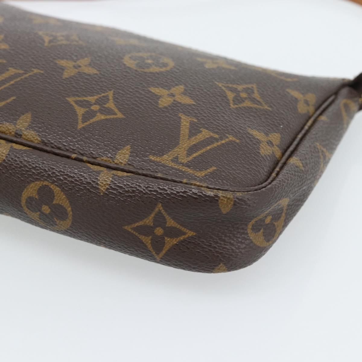 LOUIS VUITTON Monogram Pochette Accessoires Pouch M51980 LV Auth 183619