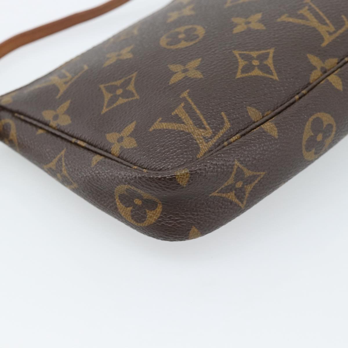 LOUIS VUITTON Monogram Pochette Accessoires Pouch M51980 LV Auth 183619