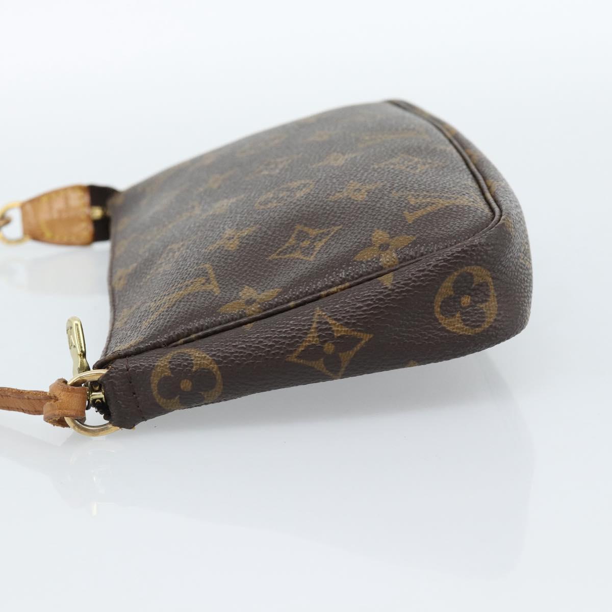 LOUIS VUITTON Monogram Pochette Accessoires Pouch M51980 LV Auth 183619