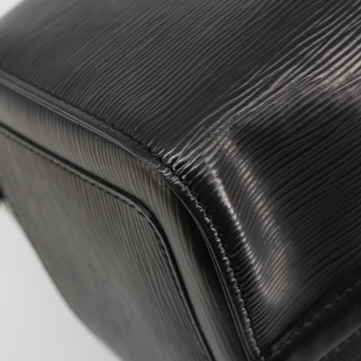 LOUIS VUITTON Epi Speedy 30 Hand Bag Noir Black M43002 LV Auth 183641A