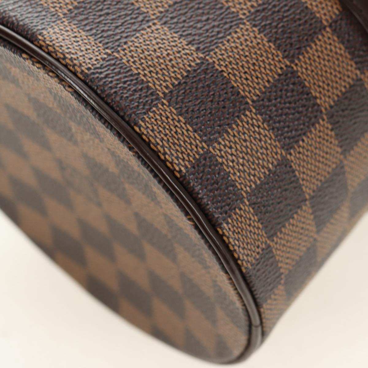 LOUIS VUITTON Damier Ebene Papillon 30 Hand Bag N51303 LV Auth 183662SAV