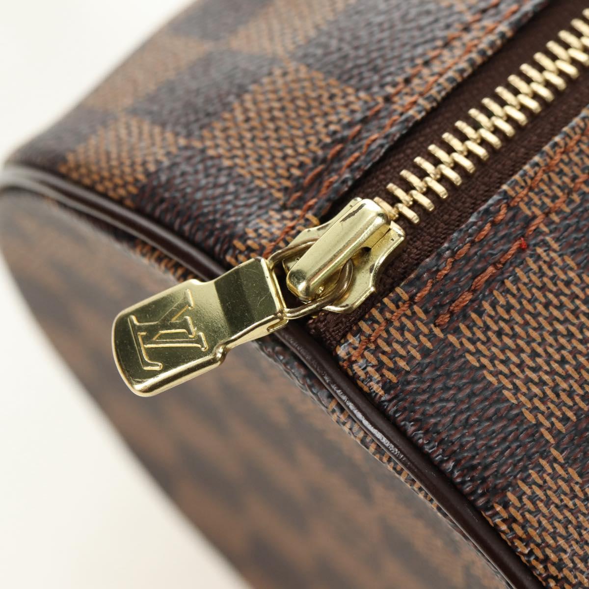 LOUIS VUITTON Damier Ebene Papillon 30 Hand Bag N51303 LV Auth 183662SAV