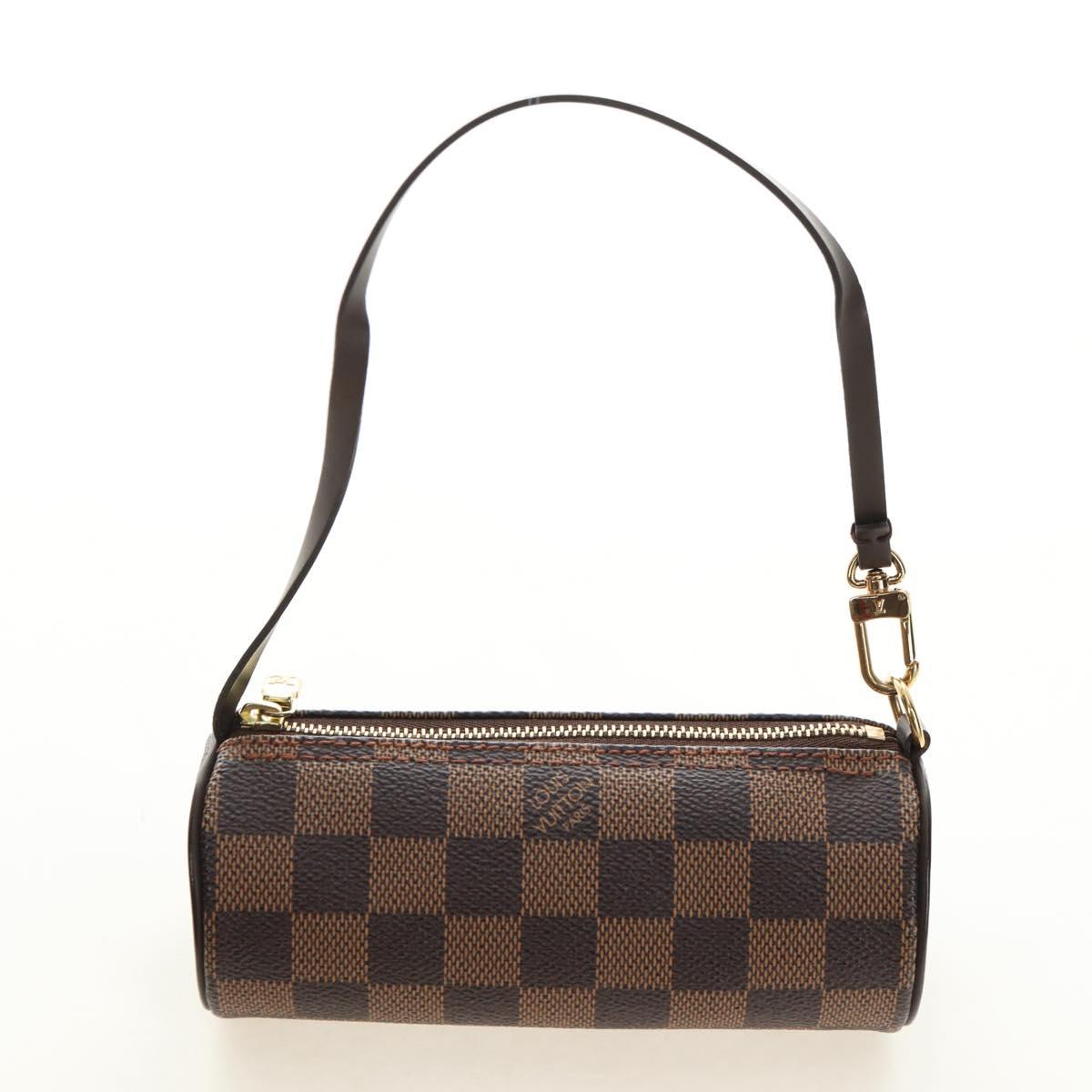 LOUIS VUITTON Damier Ebene Papillon 30 Hand Bag N51303 LV Auth 183662SAV