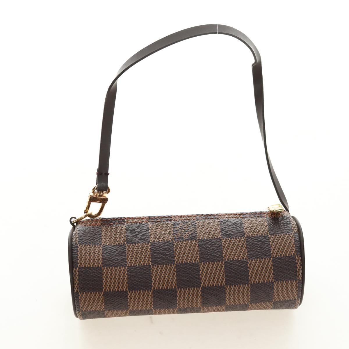 LOUIS VUITTON Damier Ebene Papillon 30 Hand Bag N51303 LV Auth 183662SAV