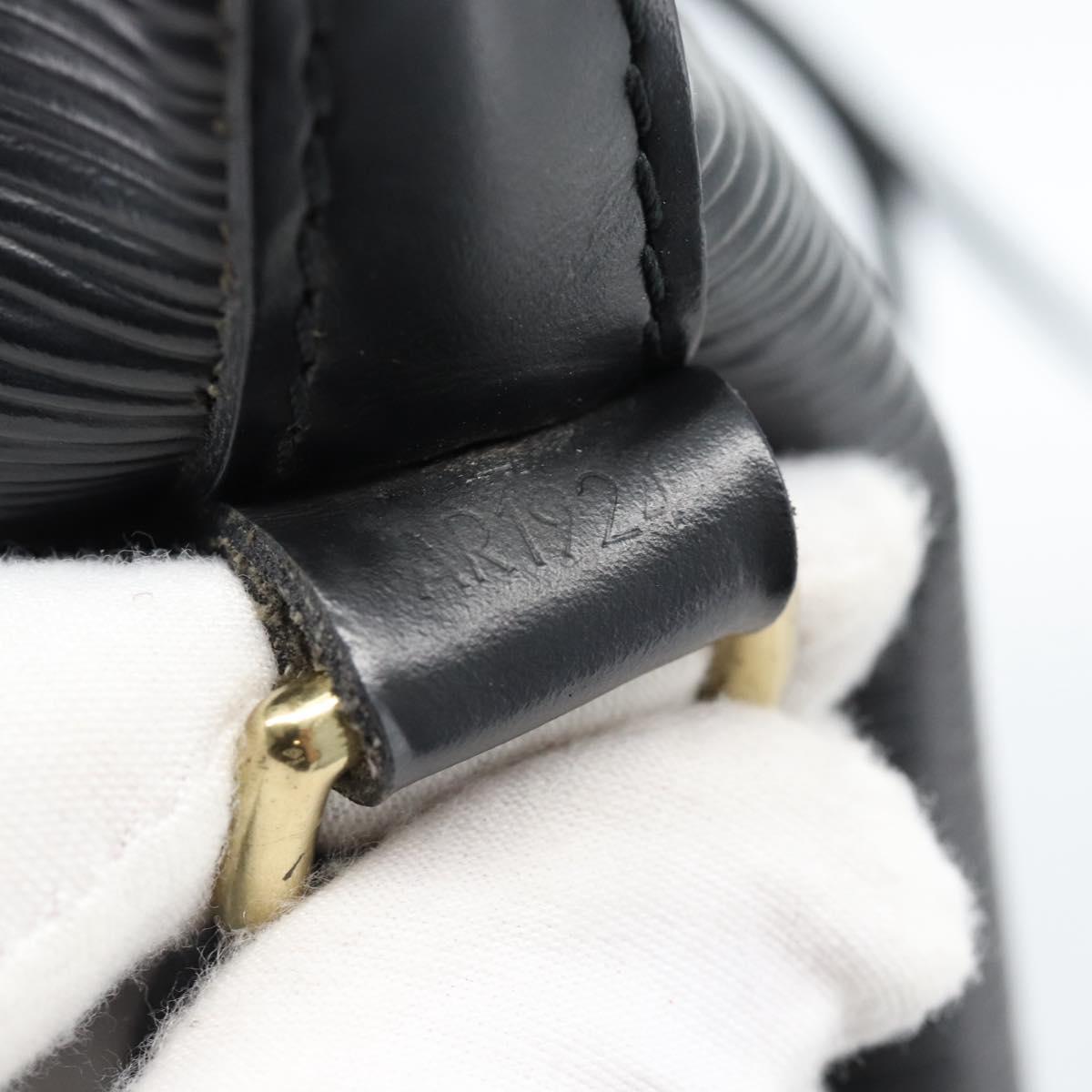 LOUIS VUITTON Epi Petit Noe Shoulder Bag Black M44102 LV Auth 183695A