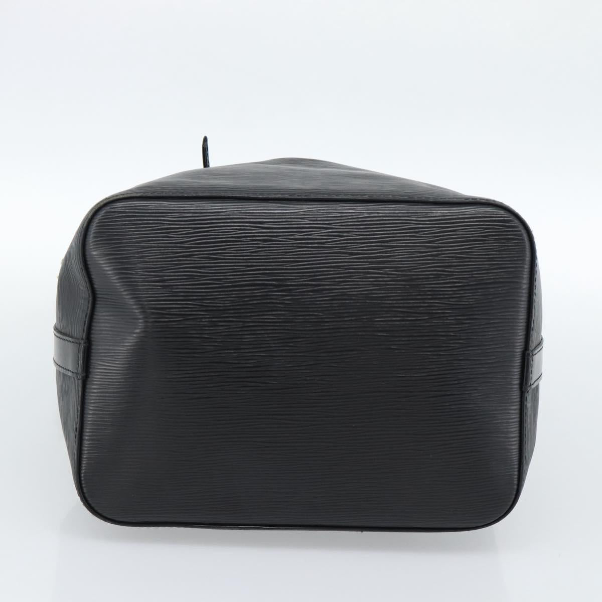 LOUIS VUITTON Epi Petit Noe Shoulder Bag Black M44102 LV Auth 183695A