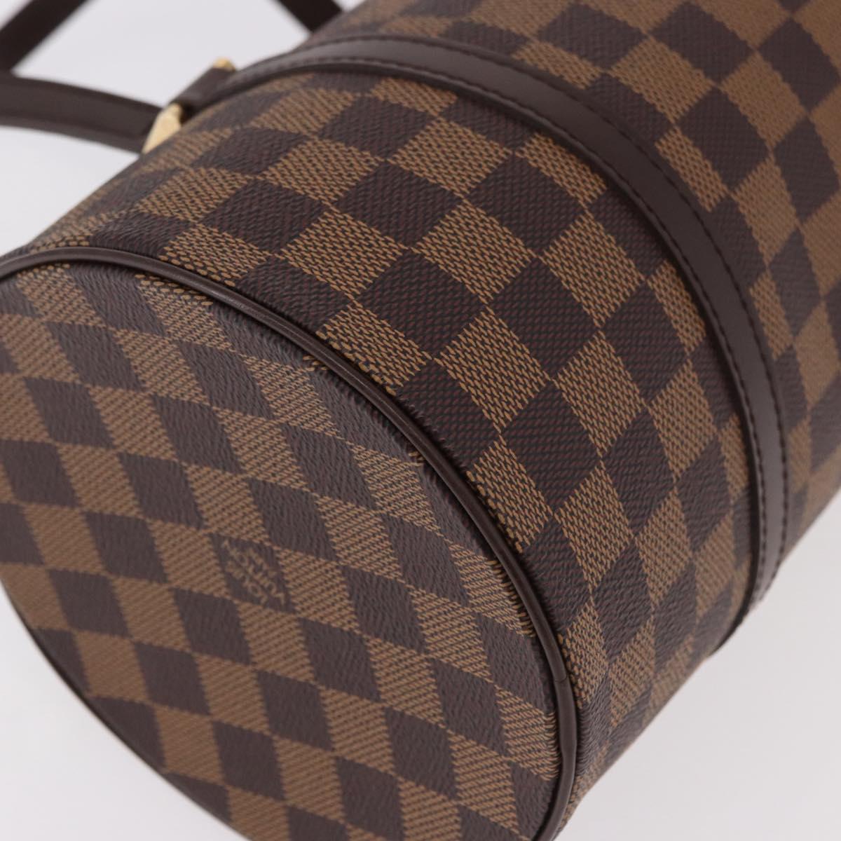 LOUIS VUITTON Damier Ebene Papillon 30 Hand Bag N51303 LV Auth 183697V
