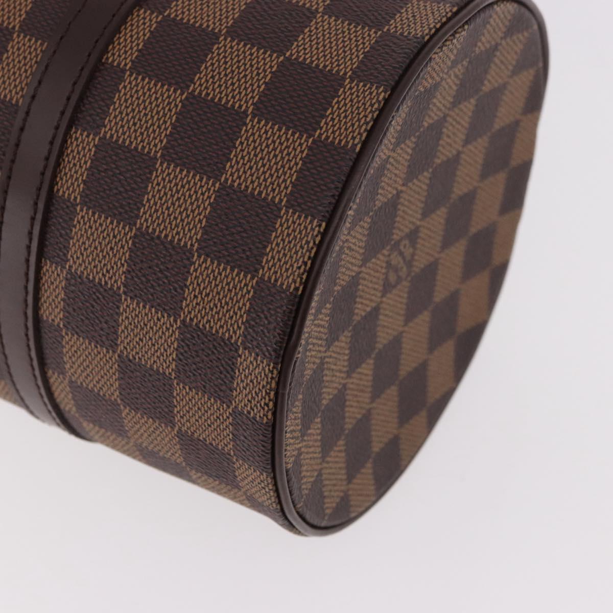 LOUIS VUITTON Damier Ebene Papillon 30 Hand Bag N51303 LV Auth 183697V