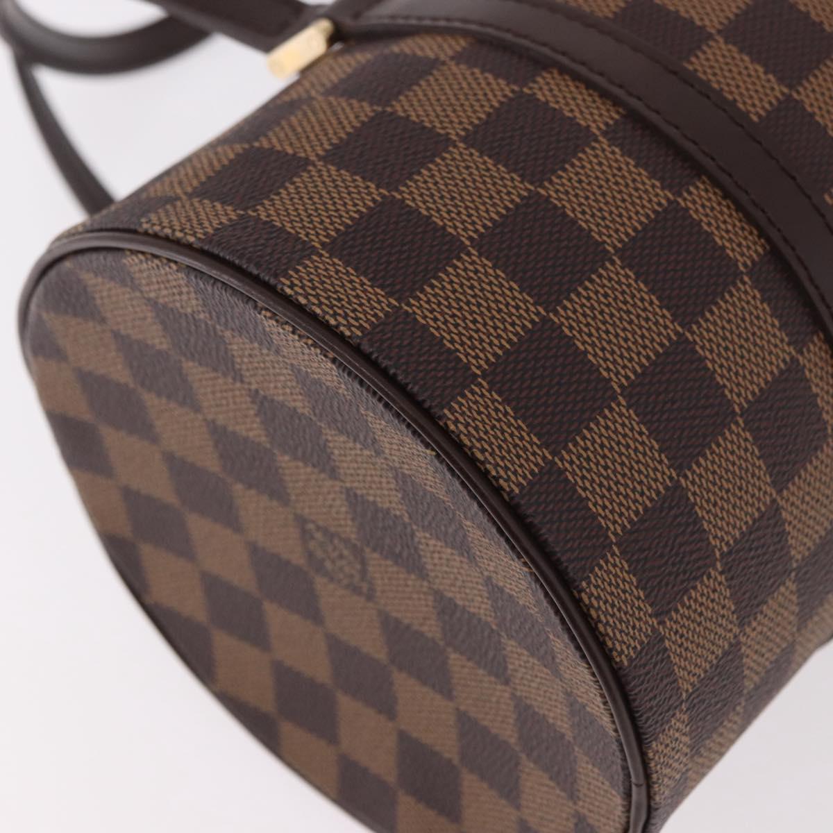 LOUIS VUITTON Damier Ebene Papillon 30 Hand Bag N51303 LV Auth 183697V
