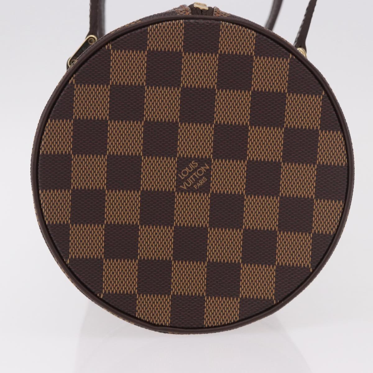 LOUIS VUITTON Damier Ebene Papillon 30 Hand Bag N51303 LV Auth 183697V