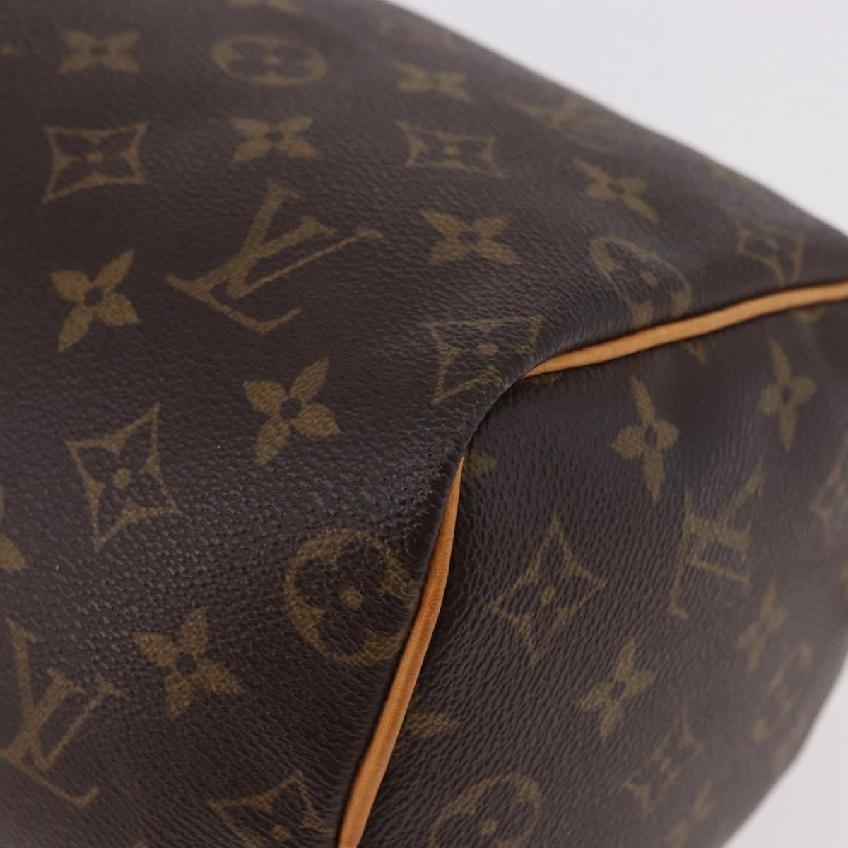 LOUIS VUITTON Monogram Speedy 25 Hand Bag M41528 LV Auth 183701V