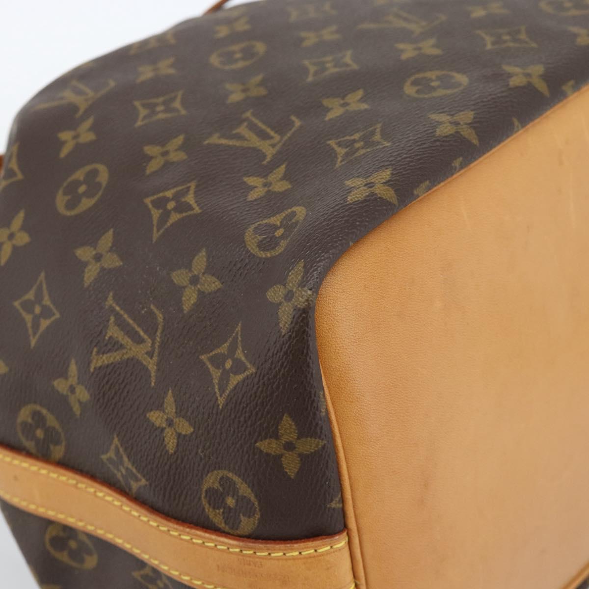 LOUIS VUITTON Monogram Petit Noe Shoulder Bag M42226 LV Auth 183713SAV
