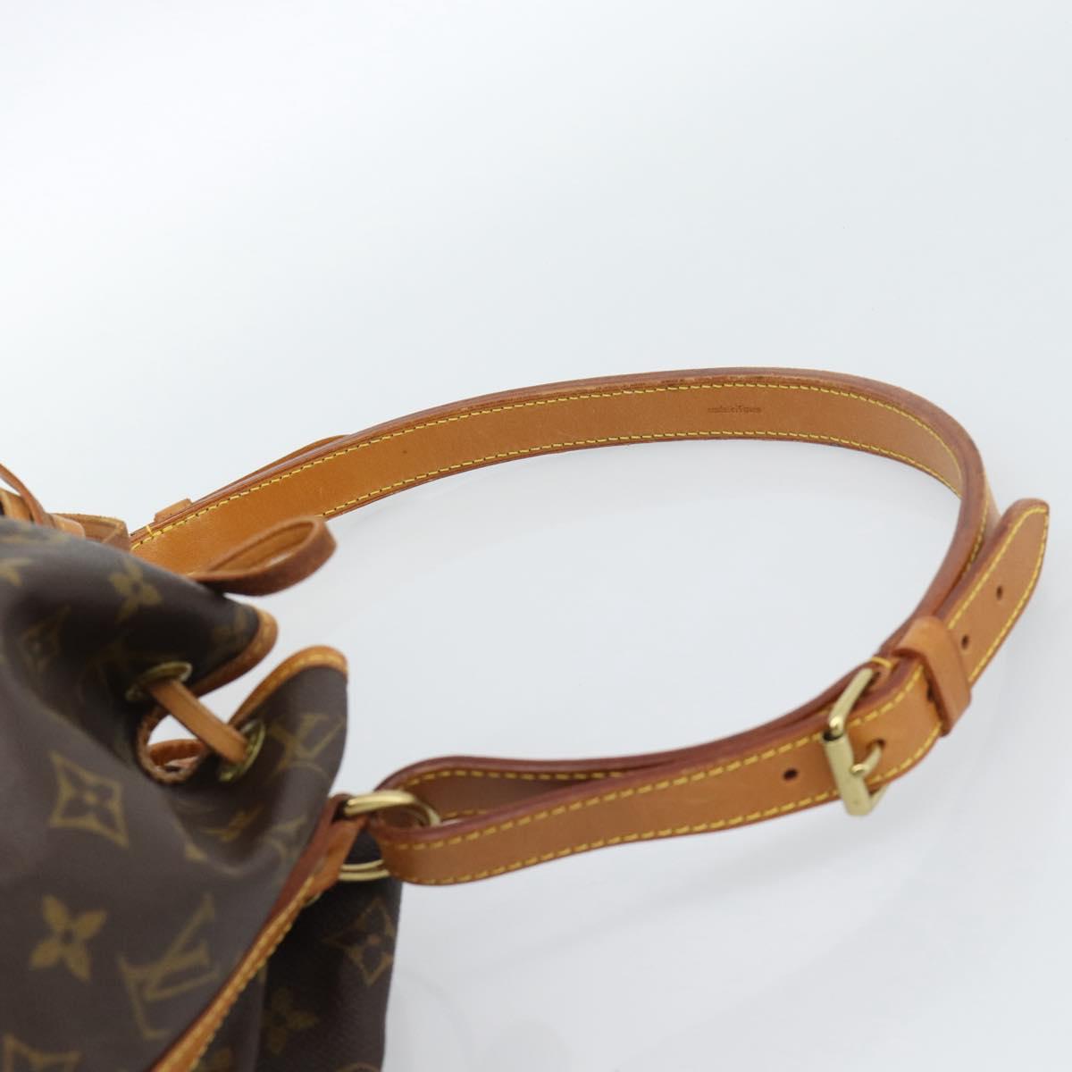 LOUIS VUITTON Monogram Petit Noe Shoulder Bag M42226 LV Auth 183713SAV