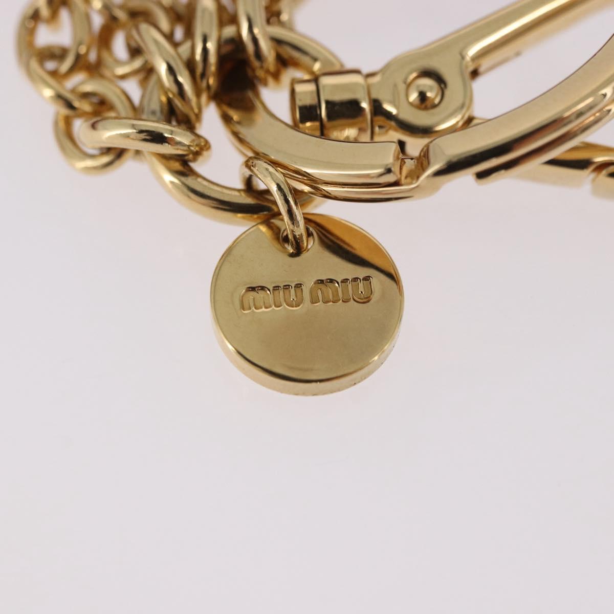 Miu Miu Bag Charm Fur Pink Auth 183743M