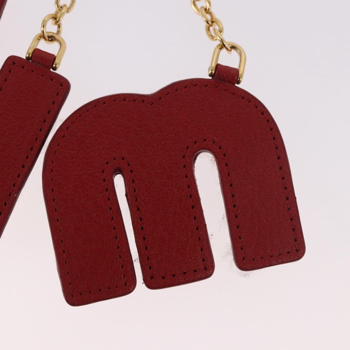 Miu Miu Bag Charm Fur Pink Auth 183743M