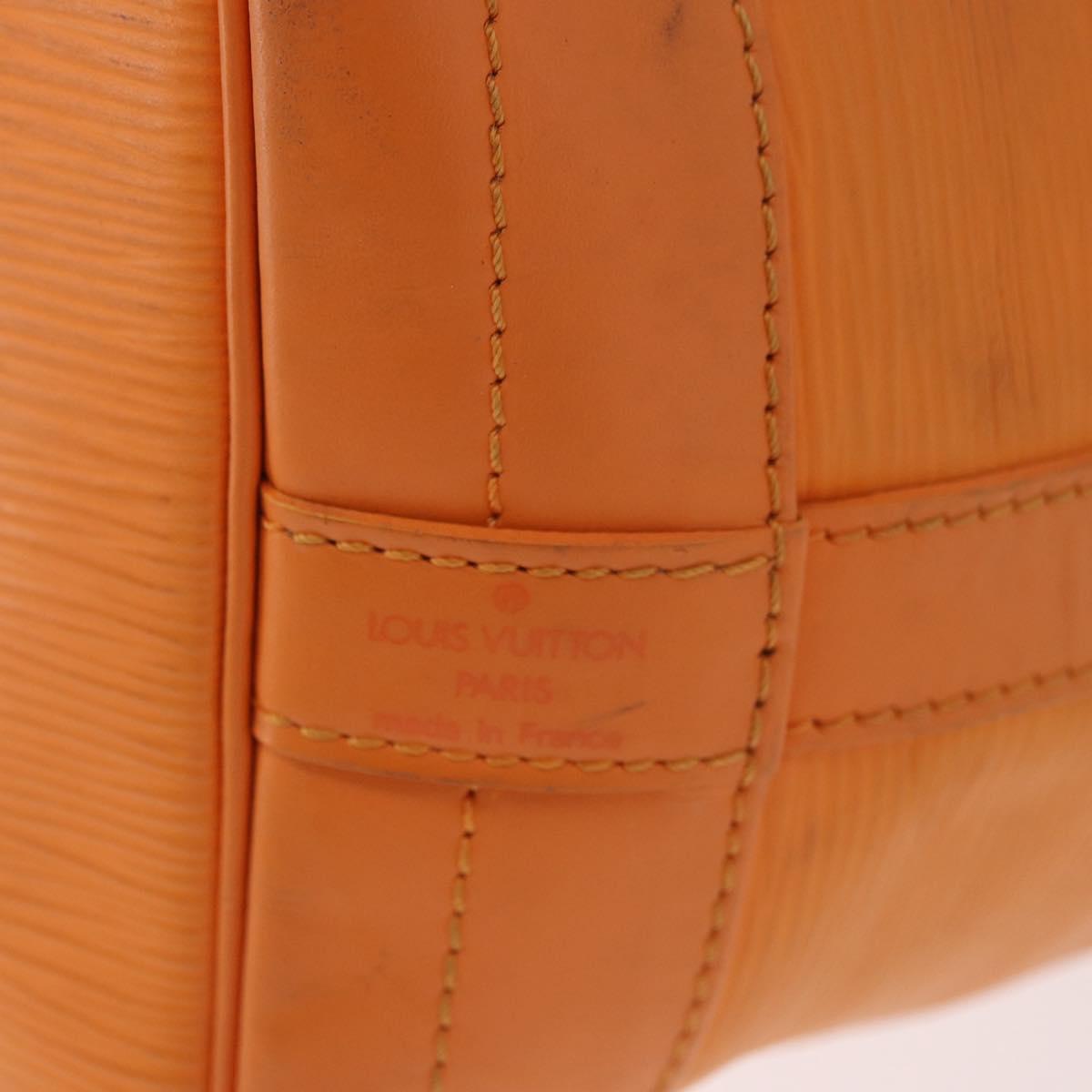 LOUIS VUITTON Epi Noe Shoulder Bag Orange Mandarin M5900H LV Auth 183750