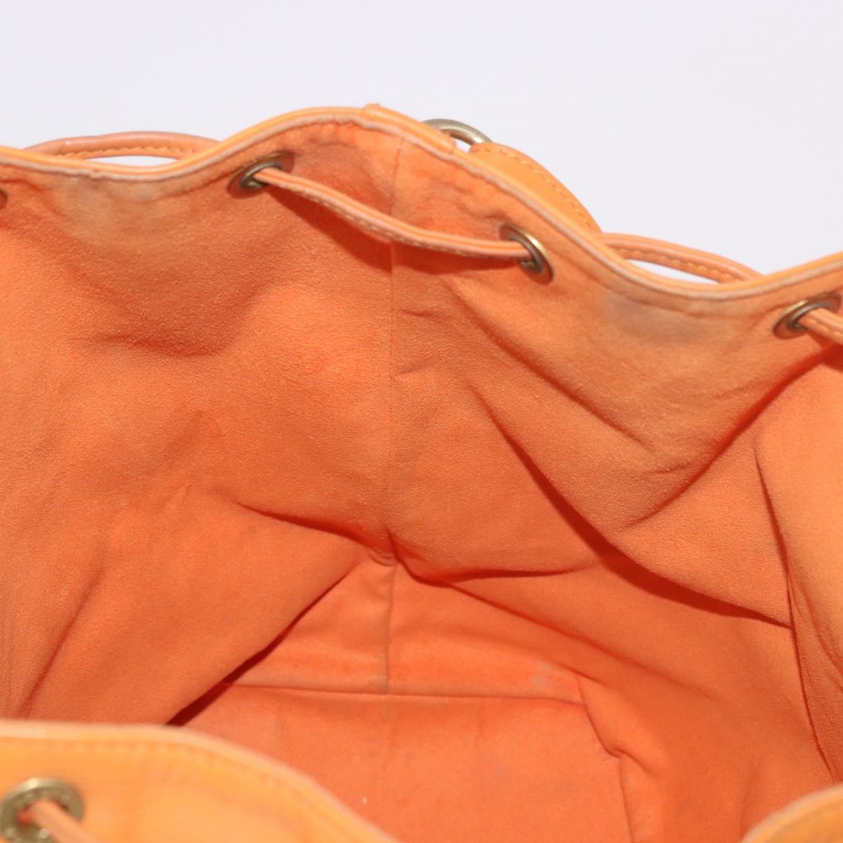 LOUIS VUITTON Epi Noe Shoulder Bag Orange Mandarin M5900H LV Auth 183750