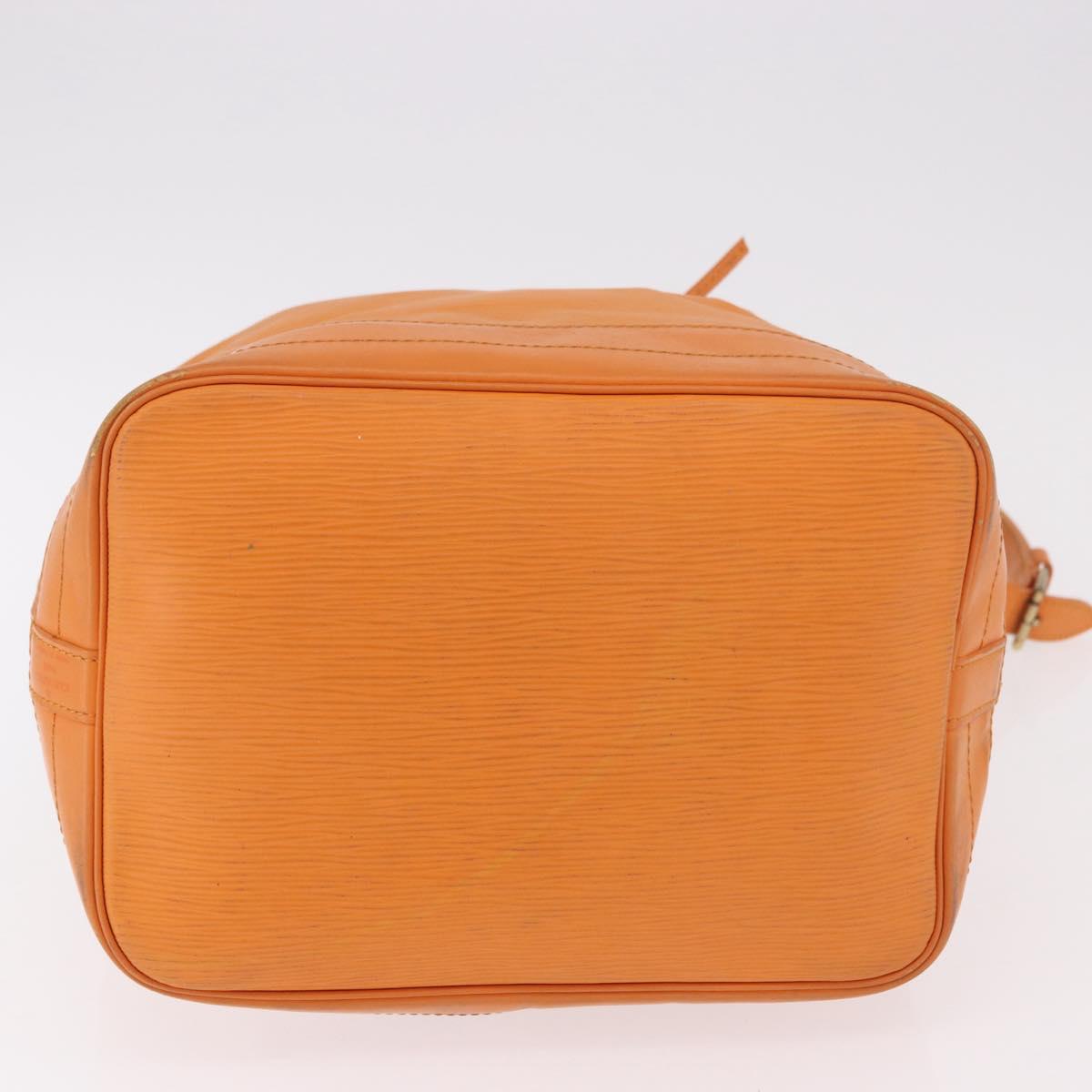 LOUIS VUITTON Epi Noe Shoulder Bag Orange Mandarin M5900H LV Auth 183750
