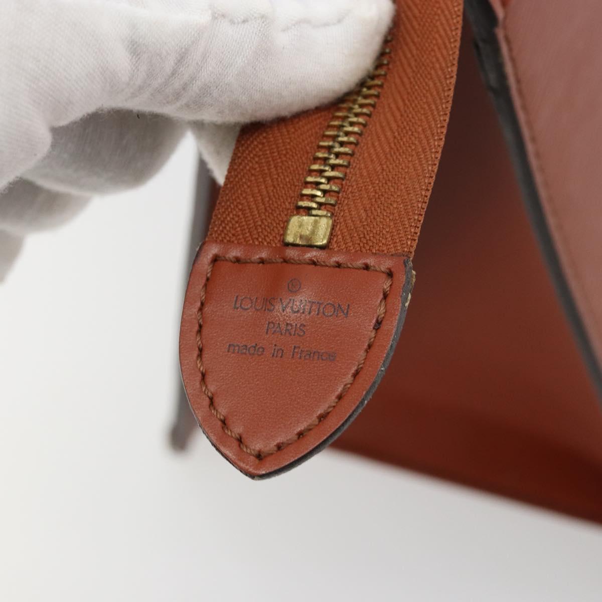LOUIS VUITTON Epi Riviera Hand Bag Brown M48183 LV Auth 183754