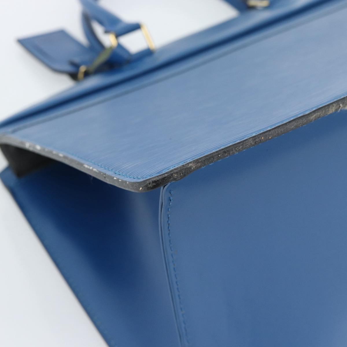 LOUIS VUITTON Epi Riviera Hand Bag Blue M48185 LV Auth 183756