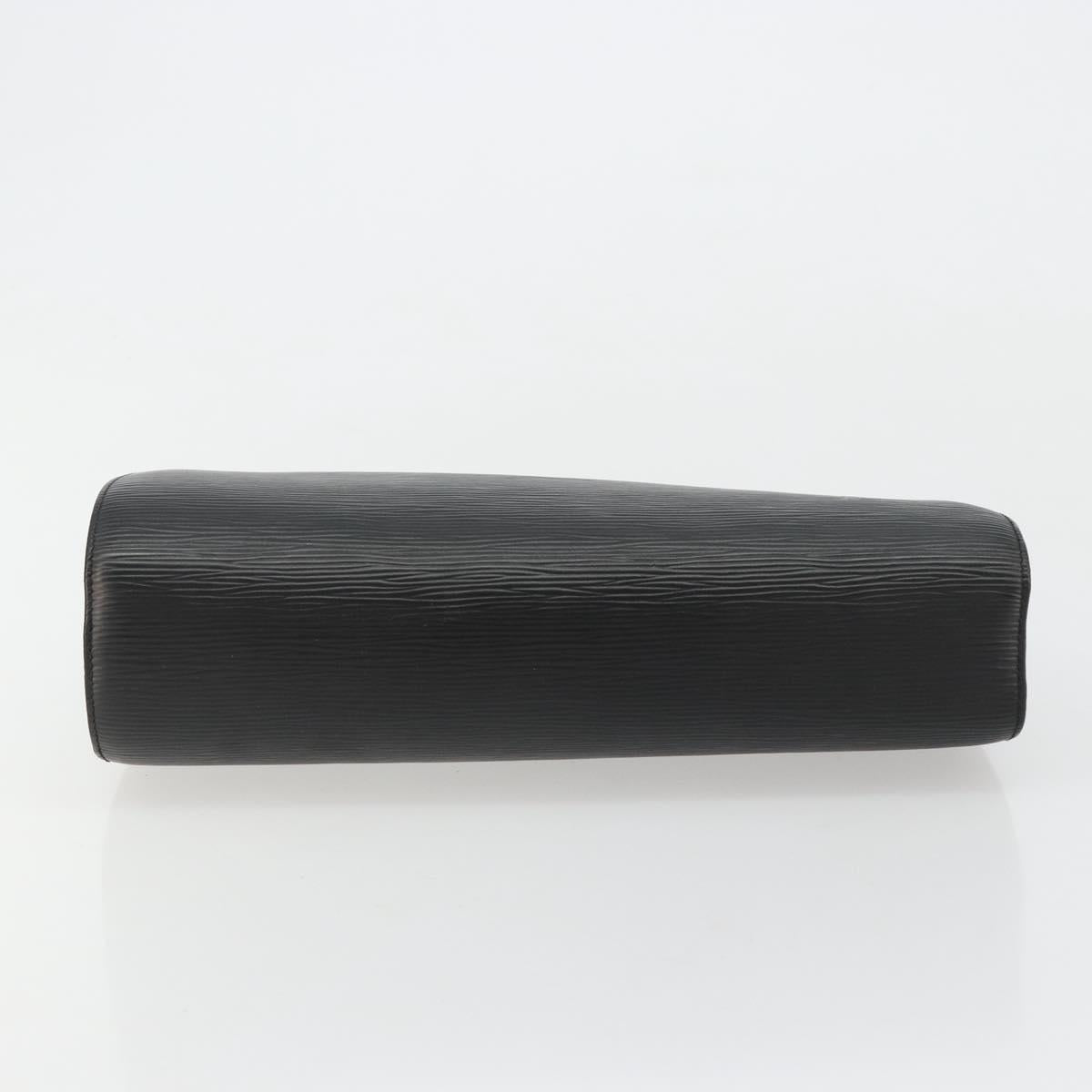 LOUIS VUITTON Epi Dauphine GM Cosmetic Pouch Black M48432 LV Auth 183757