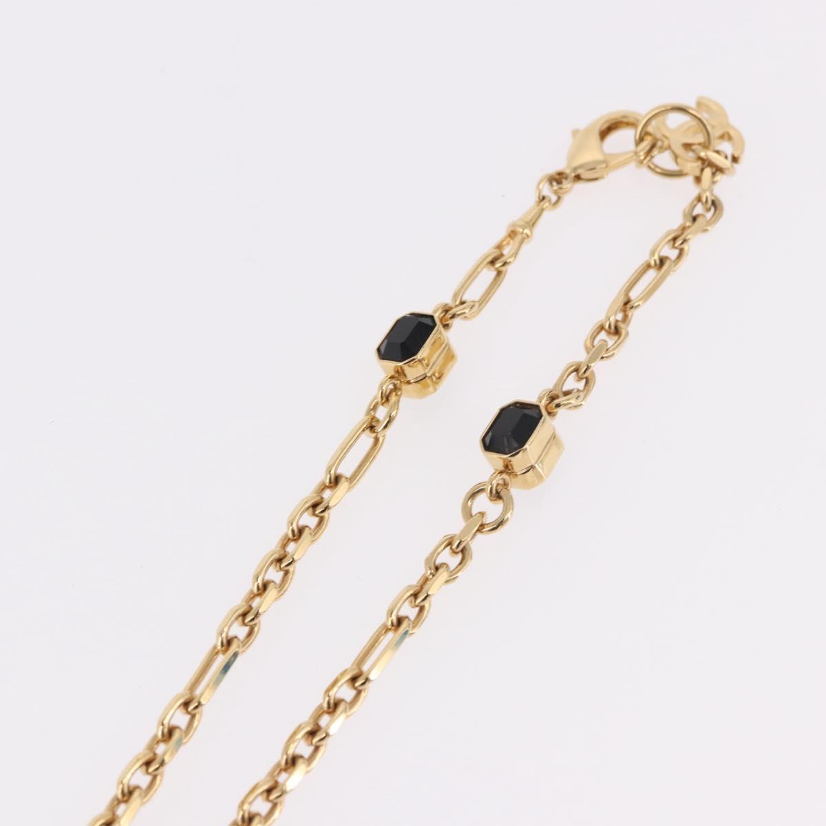 CHANEL Necklace metal Gold Tone CC Auth 183799SAM