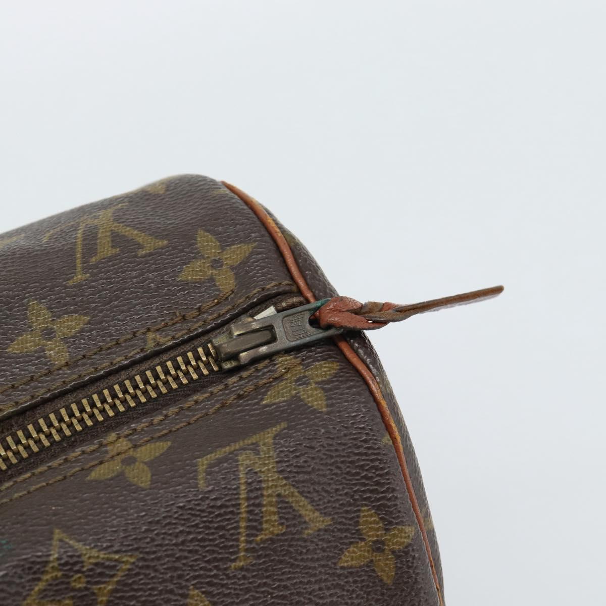 LOUIS VUITTON Monogram Papillon 30 Hand Bag M51385 LV Auth 183814