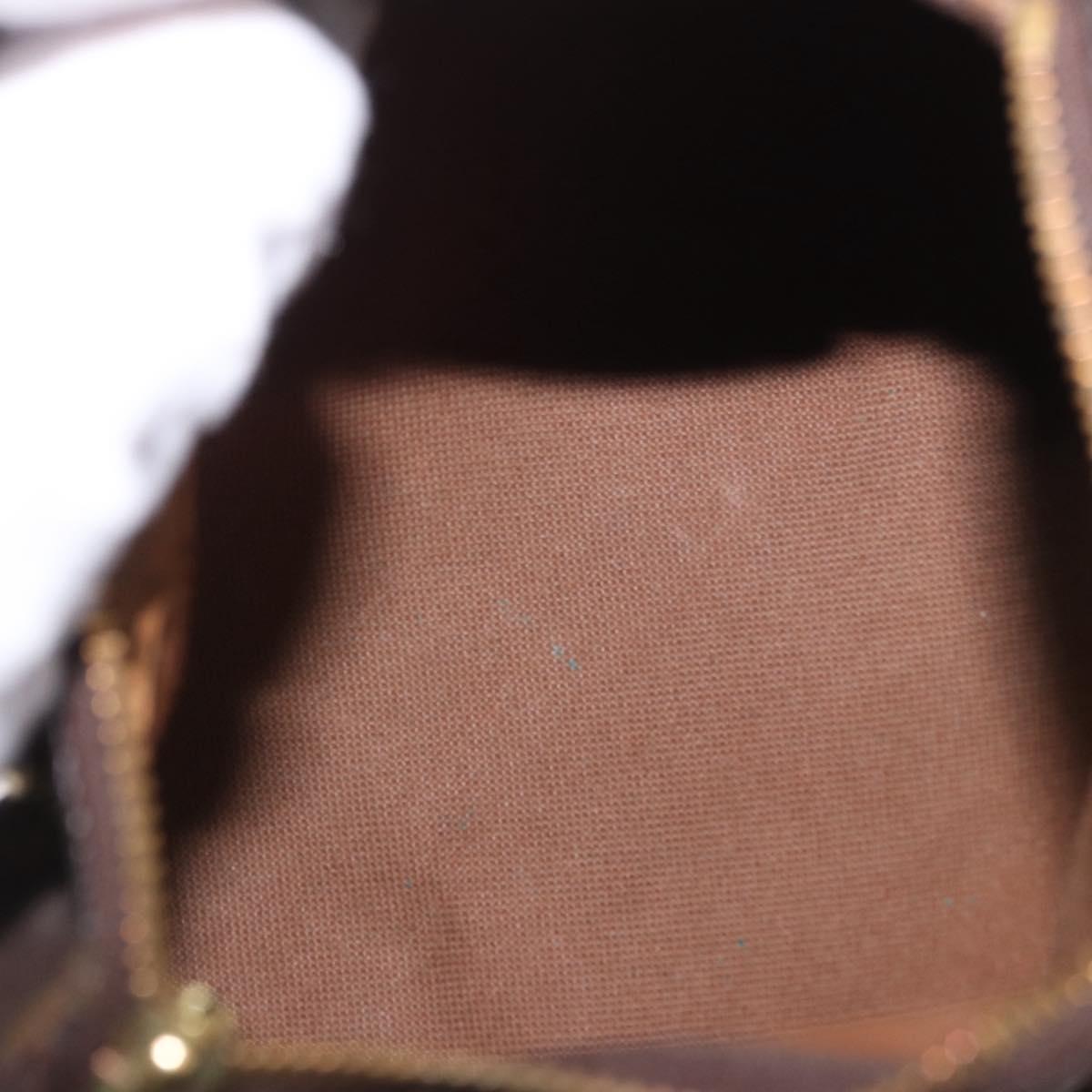 LOUIS VUITTON Monogram Mini Speedy Hand Bag M41534 LV Auth 183816