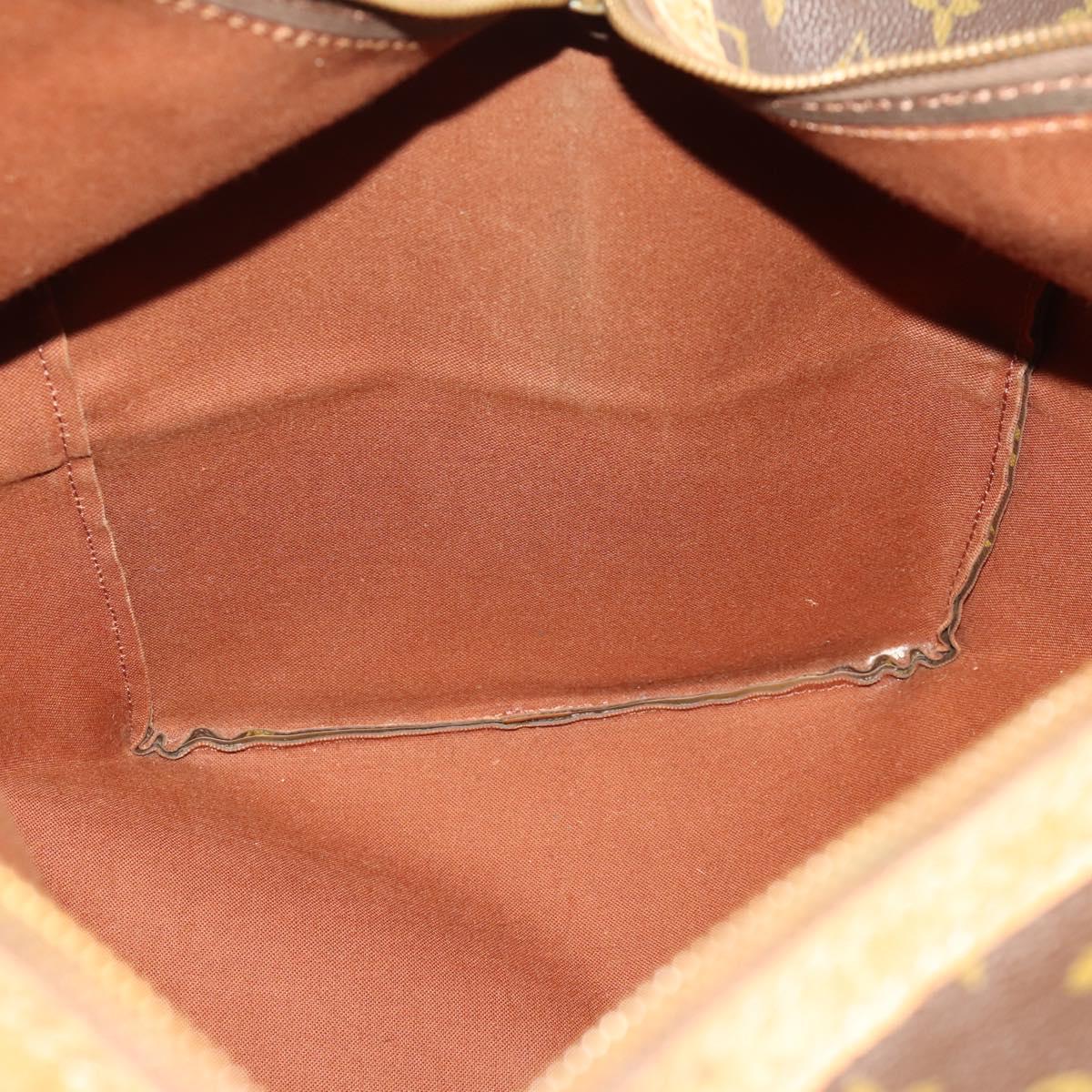 LOUIS VUITTON Monogram Sac Souple 55 Boston Bag M41622 LV Auth 183820
