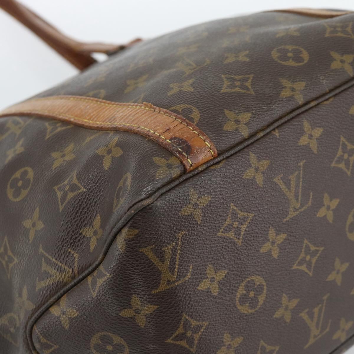 LOUIS VUITTON Monogram Sac Shopping Tote Bag M51108 LV Auth 183822