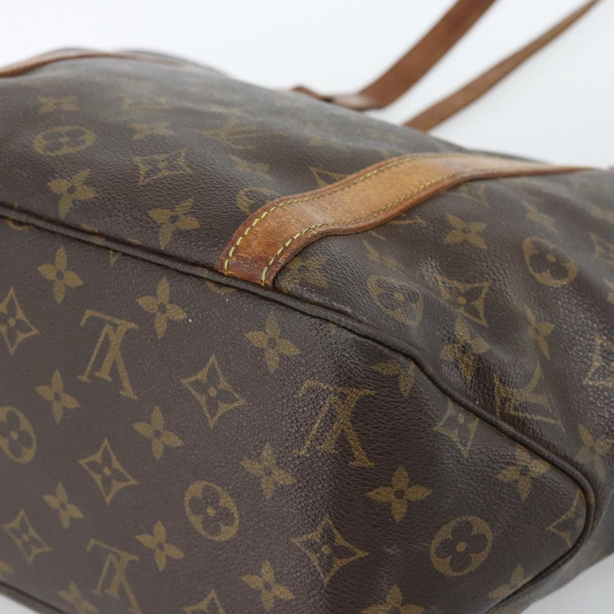 LOUIS VUITTON Monogram Sac Shopping Tote Bag M51108 LV Auth 183822