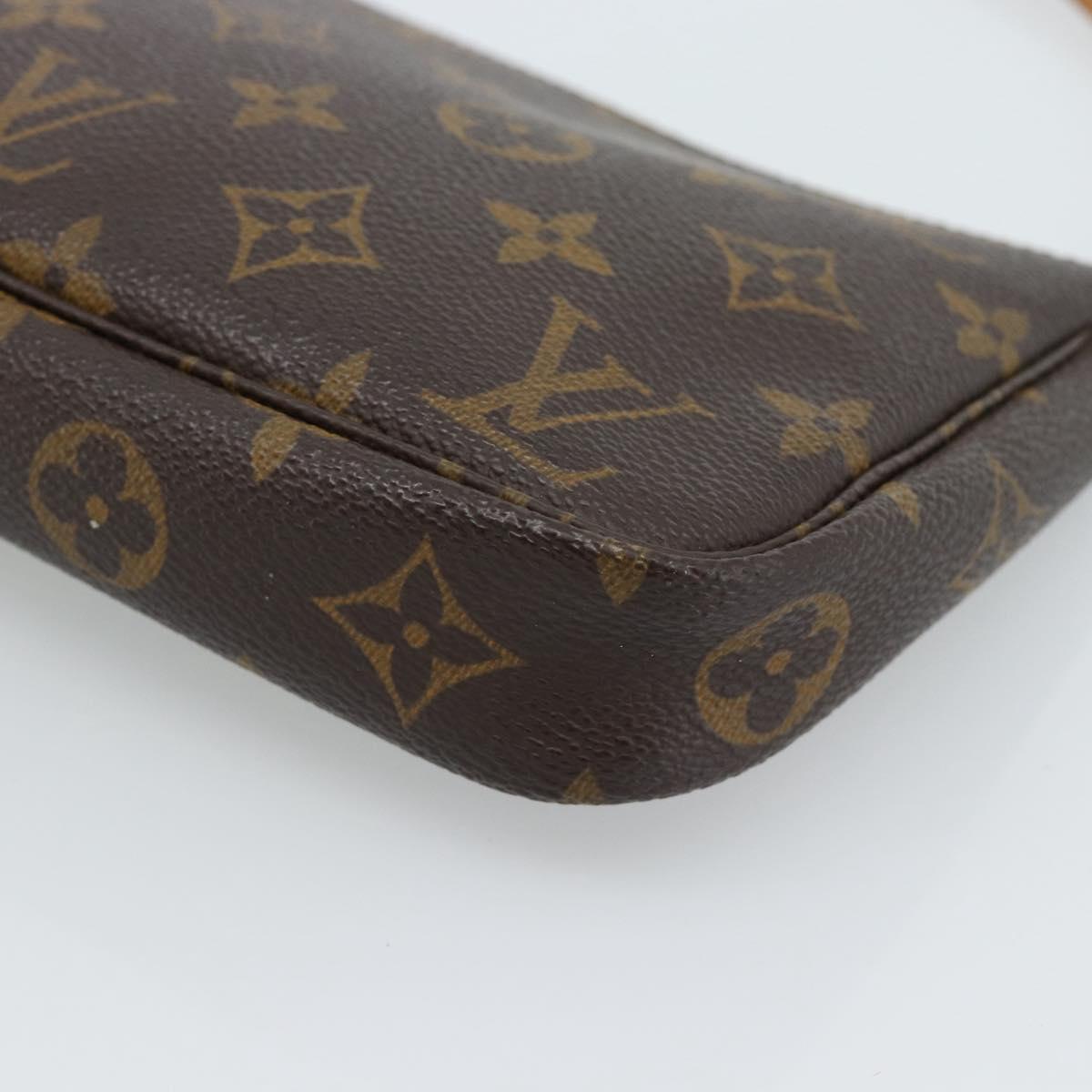 LOUIS VUITTON Monogram Pochette Accessoires Pouch M51980 LV Auth 183823
