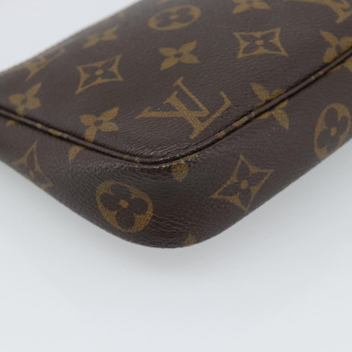 LOUIS VUITTON Monogram Pochette Accessoires Pouch M51980 LV Auth 183823