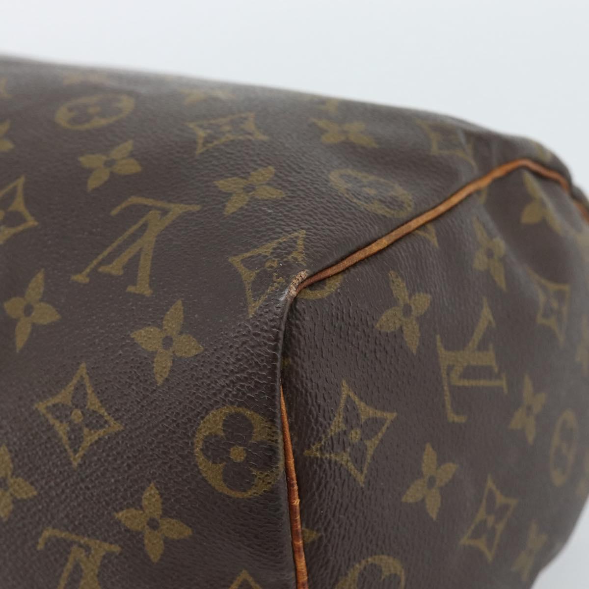 LOUIS VUITTON Monogram Speedy 25 Hand Bag M41528 LV Auth 183824