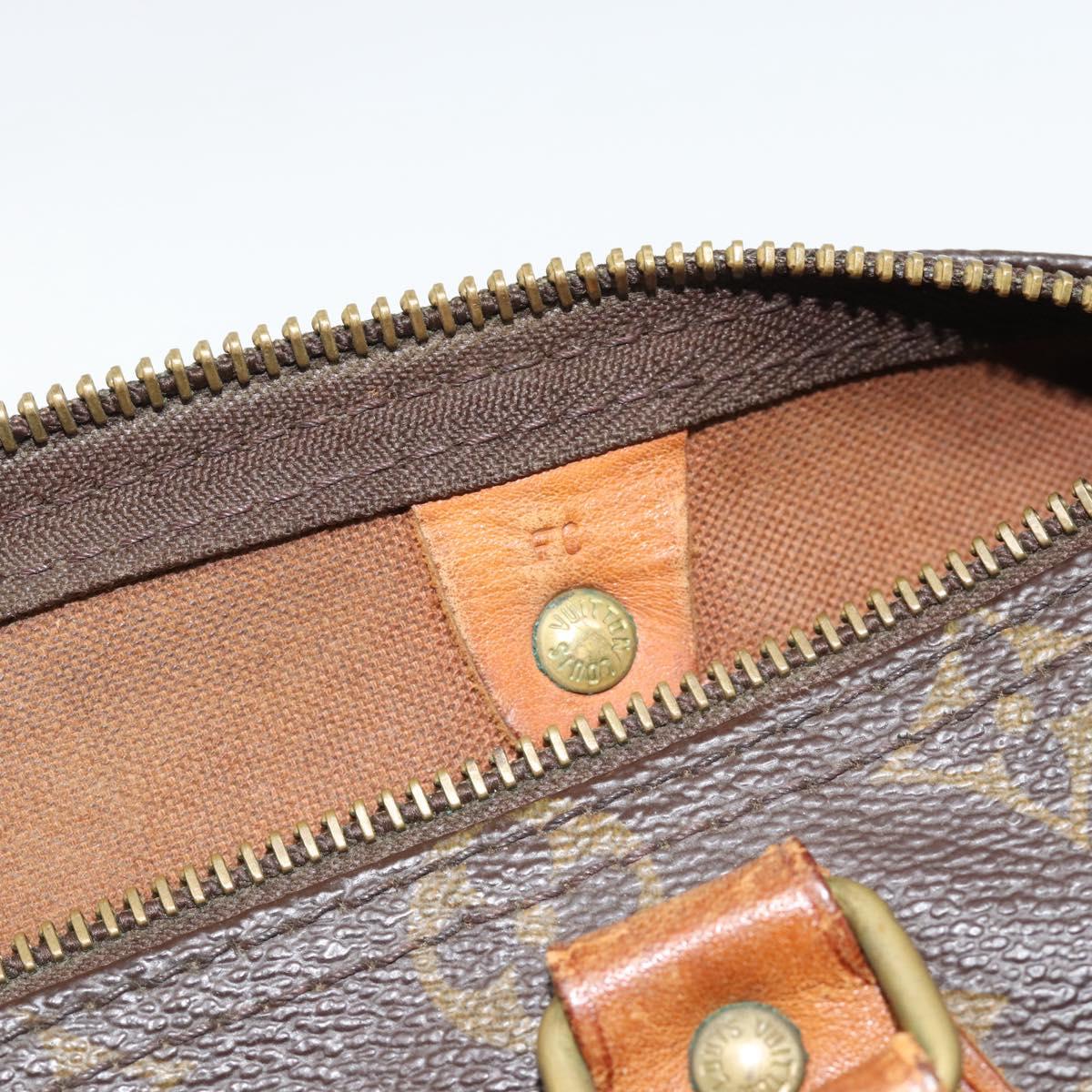 LOUIS VUITTON Monogram Speedy 25 Hand Bag M41528 LV Auth 183824