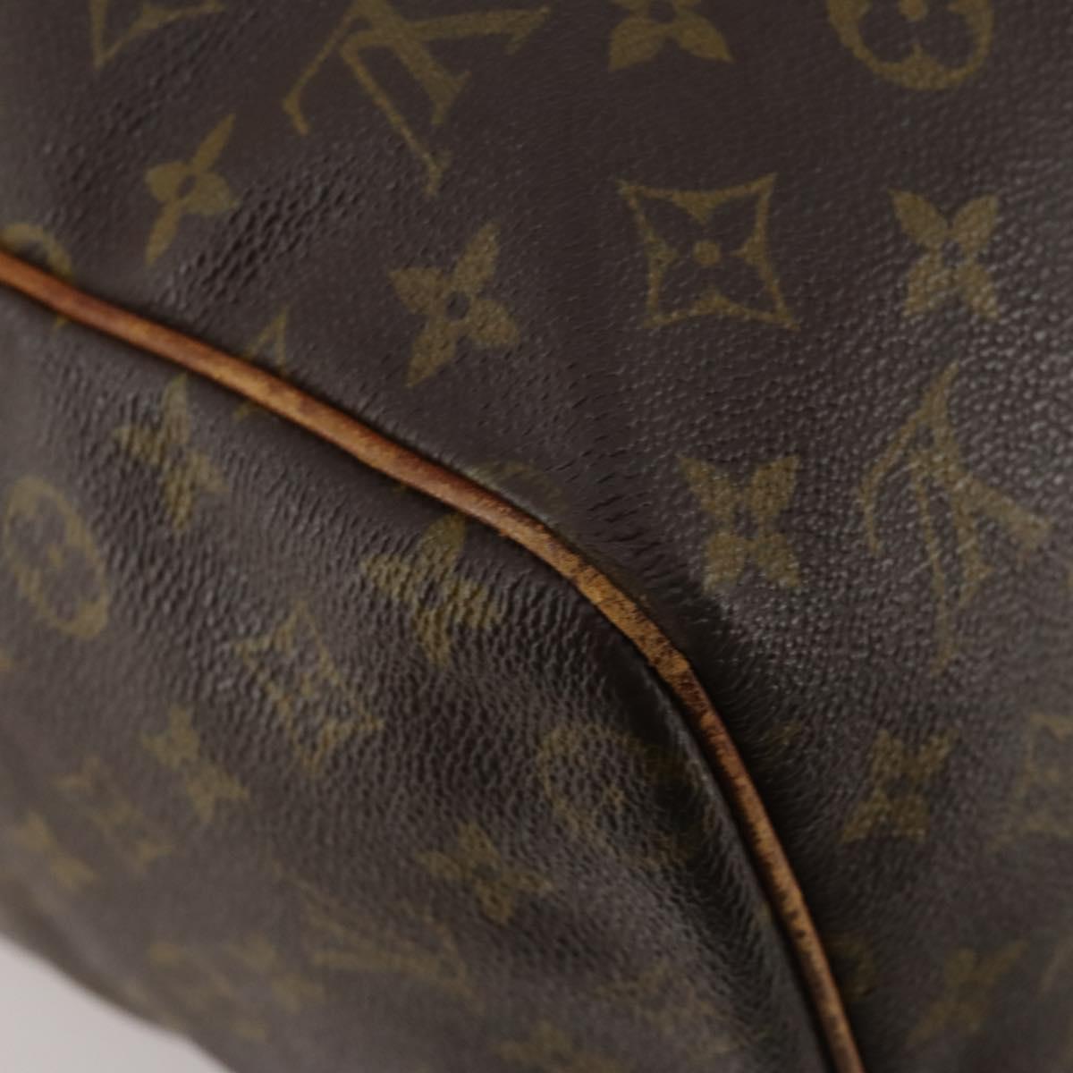 LOUIS VUITTON Monogram Sac Souple 45 Boston Bag M41624 LV Auth 183844