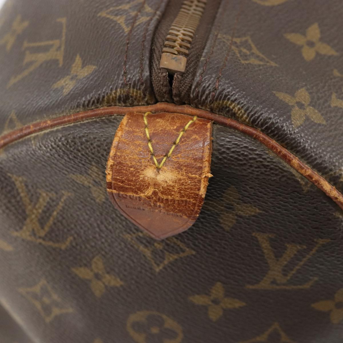 LOUIS VUITTON Monogram Keepall 50 Boston Bag M41426 LV Auth 183845