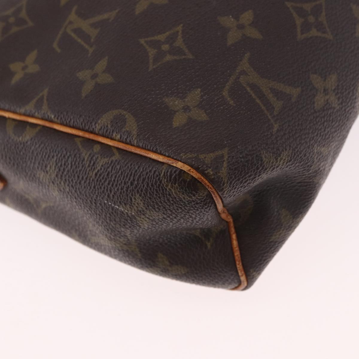LOUIS VUITTON Monogram Tulle Lee Shoulder Bag Vintage M51348 LV Auth 183847