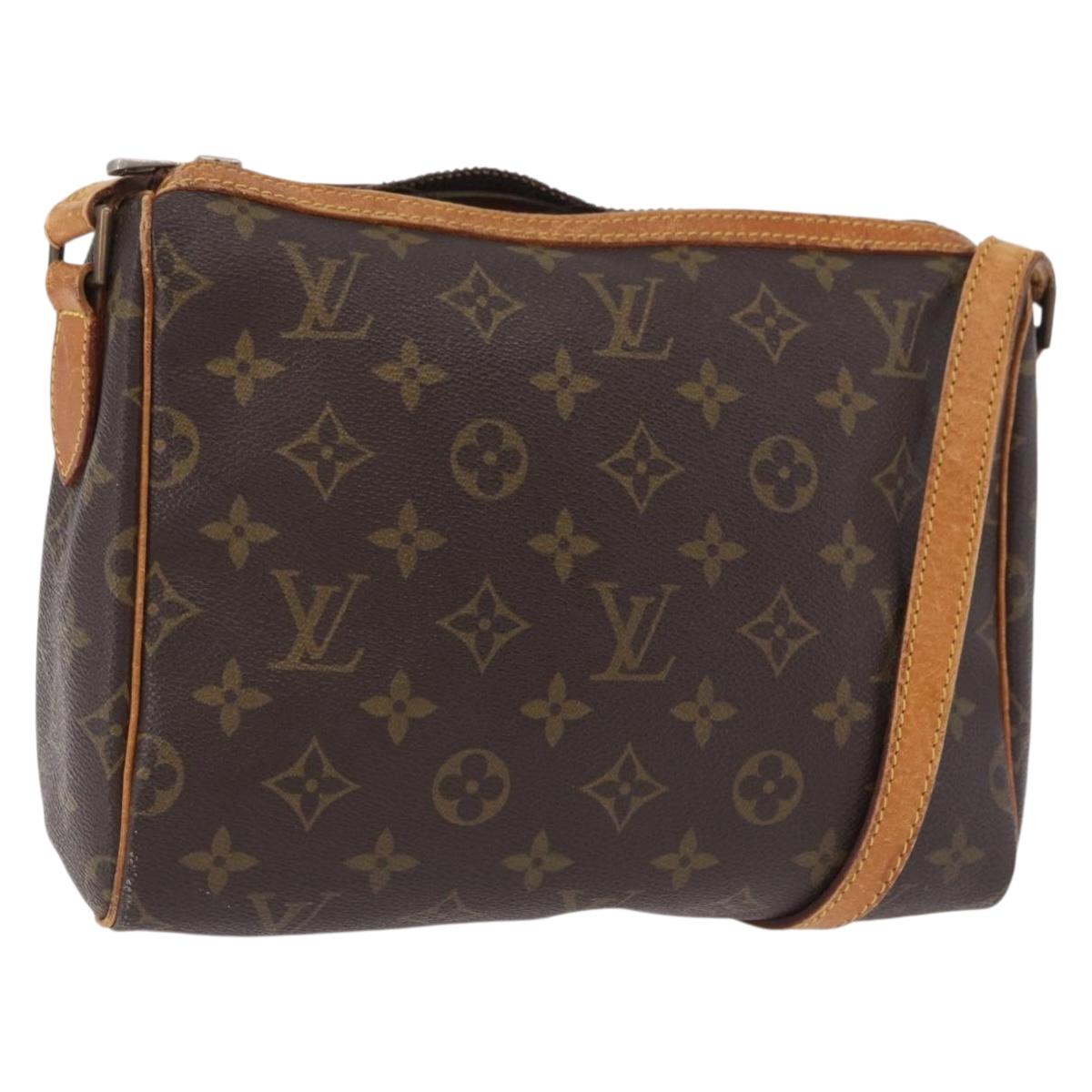 LOUIS VUITTON Monogram Tulle Lee Shoulder Bag Vintage M51348 LV Auth 183847