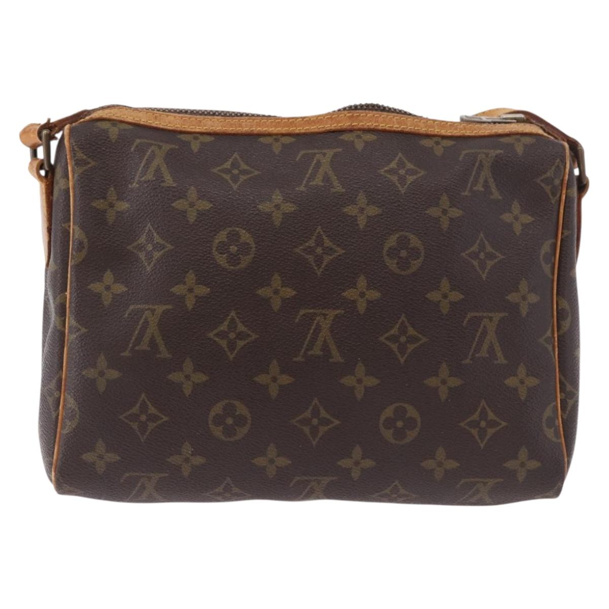 LOUIS VUITTON Monogram Tulle Lee Shoulder Bag Vintage M51348 LV Auth 183847