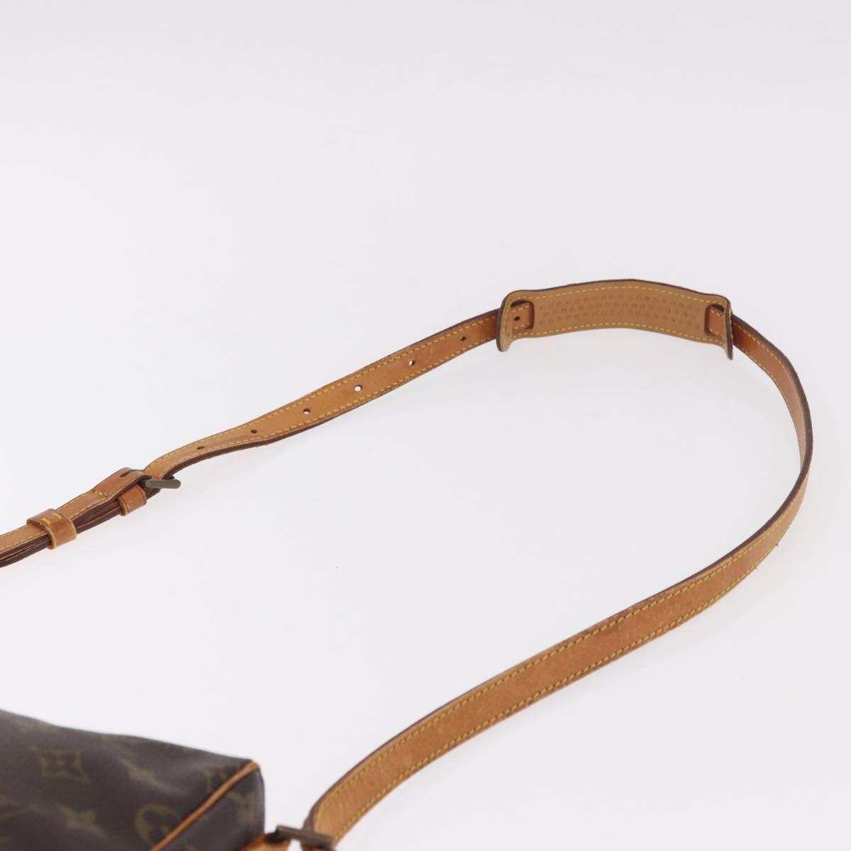 LOUIS VUITTON Monogram Tulle Lee Shoulder Bag Vintage M51348 LV Auth 183847