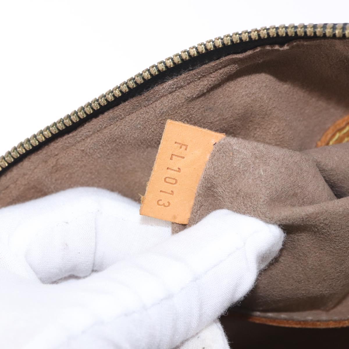 LOUIS VUITTON Monogram Multicolor Alma Hand Bag Black M92646 LV Auth 183852