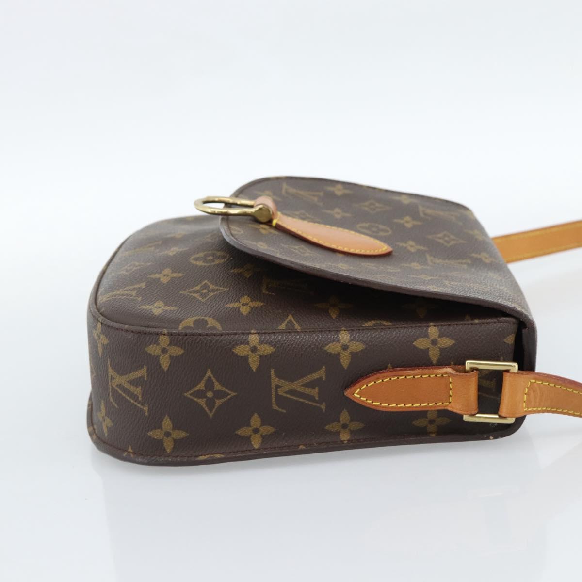 LOUIS VUITTON Monogram Saint Cloud GM Shoulder Bag M51242 LV Auth 183858