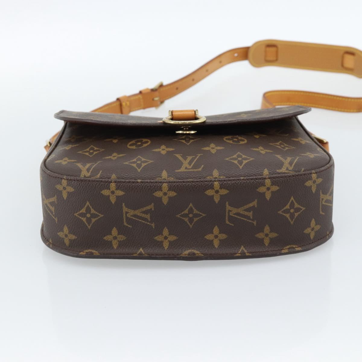 LOUIS VUITTON Monogram Saint Cloud GM Shoulder Bag M51242 LV Auth 183858