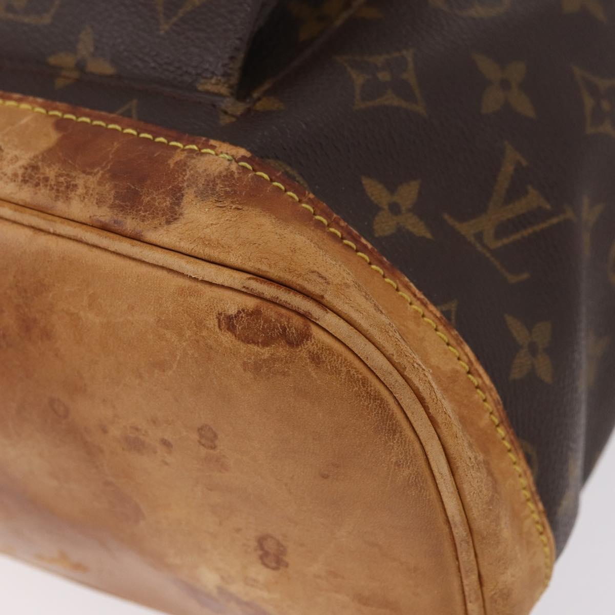 LOUIS VUITTON Monogram Montsouris GM Backpack M51135 LV Auth 183866