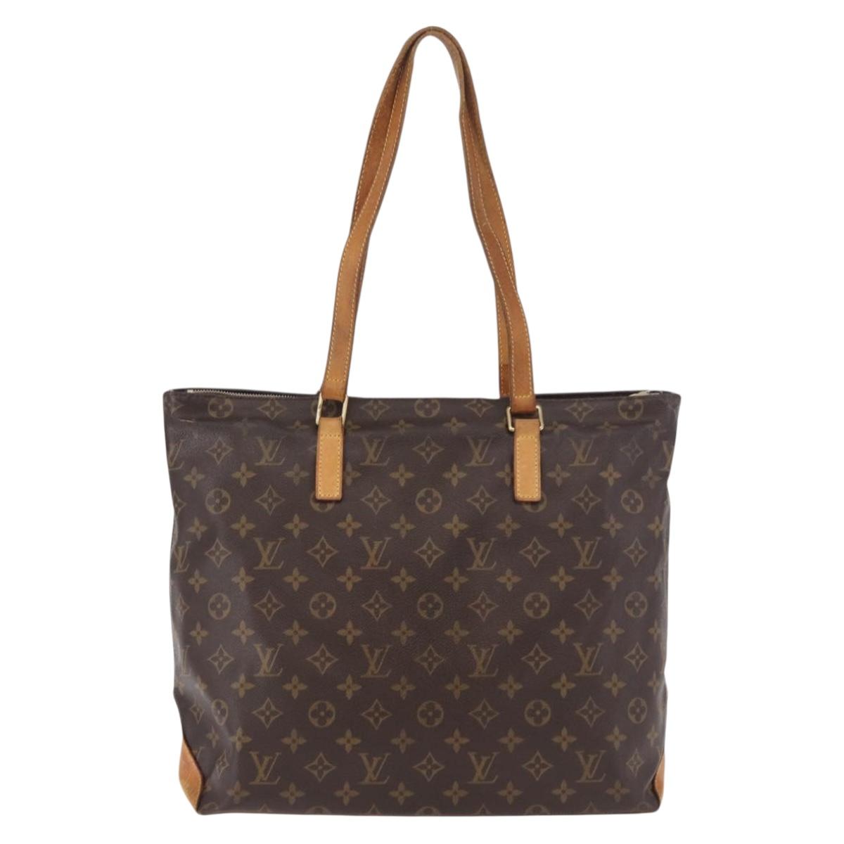 LOUIS VUITTON Monogram Cabas Mezzo Tote Bag M51151 LV Auth 183867