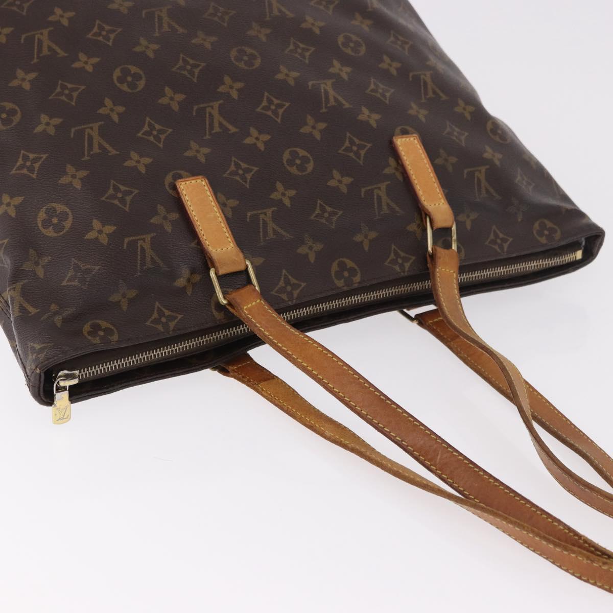LOUIS VUITTON Monogram Cabas Mezzo Tote Bag M51151 LV Auth 183867